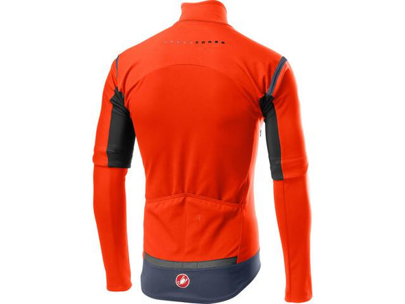 Castelli Perfetto RoS Convertible Jacket - Orange - Classic Cycling