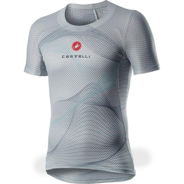 Castelli Pro Mesh Short Sleeve - Gray - Classic Cycling