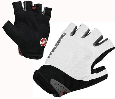 Castelli S.Uno Cycling Glove - White - Classic Cycling