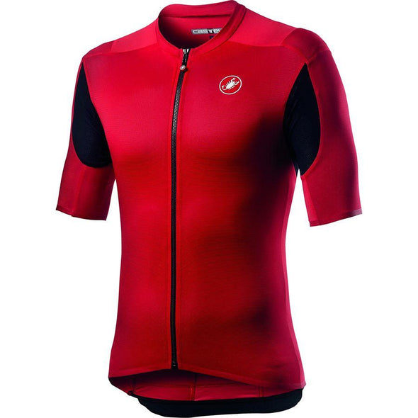 Castelli Superteggera 2 Jersey - Red - Classic Cycling