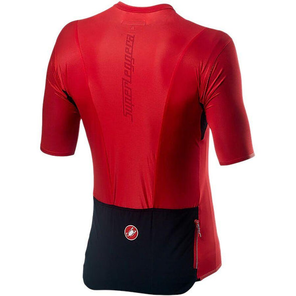 Castelli Superteggera 2 Jersey - Red - Classic Cycling