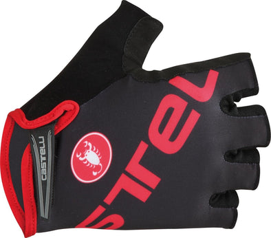 Castelli Tempo V Glove - Black-Red - Classic Cycling