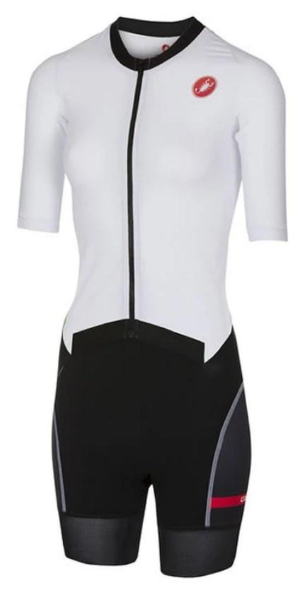Castelli Women's All Out W Speed Suit - White - Classic Cycling