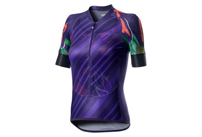 Castelli Women's Climbers W Jersey - Purple - Classic Cycling