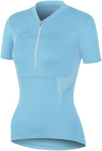 Castelli Womens Dolce Cycling Jersey - Turquoise - Classic Cycling