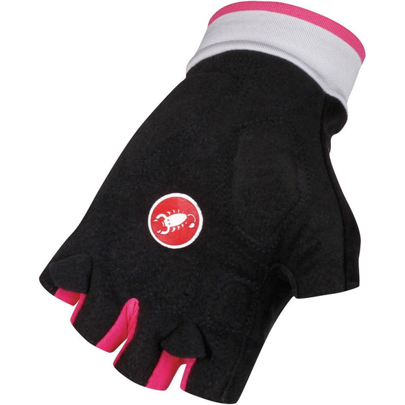 Castelli Women's Perla Gloves - Black Pink - Classic Cycling