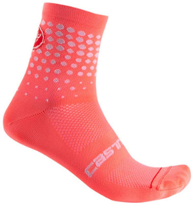 Castelli Women's Puntini Sock - Pink - Classic Cycling