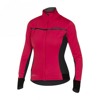 Castelli Women's Trasparente 3 Long Sleeve Jersey - Pink - Classic Cycling