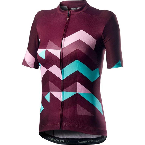 Castelli Women's Unlimited W Jersey - Sangria - Classic Cycling
