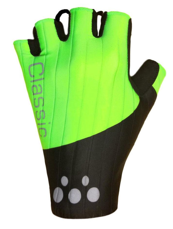 Classic Cycling Aero Gloves - Black Fluo - Classic Cycling