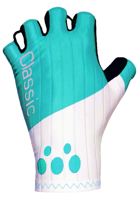 Classic Cycling Aero Gloves - Turquoise - Classic Cycling