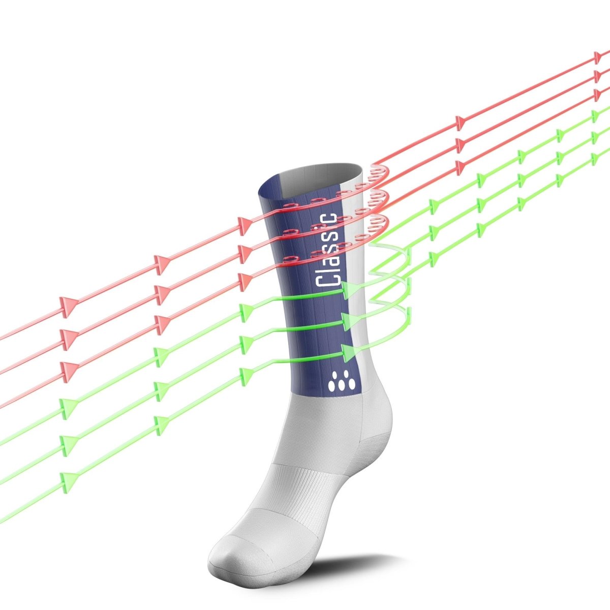 Classic Cycling Aero Socks - Pink - Classic Cycling