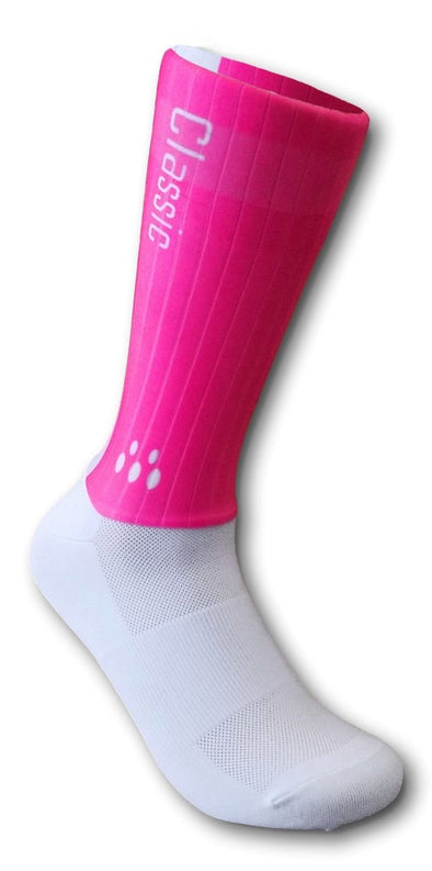Classic Cycling Aero Socks - Pink - Classic Cycling