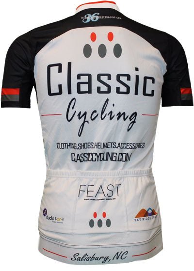 Classic Cycling Black Label Jersey - White - Classic Cycling