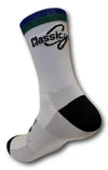 Classic Cycling Equipe Socks - Grey Navy Green - Classic Cycling
