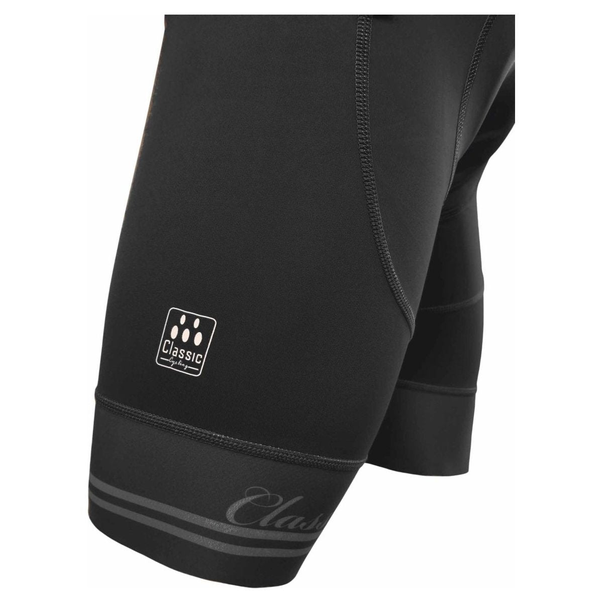 Classic Cycling Fondo Bib Shorts - Grey - Classic Cycling