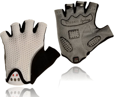 Classic Cycling Gloves White - Classic Cycling