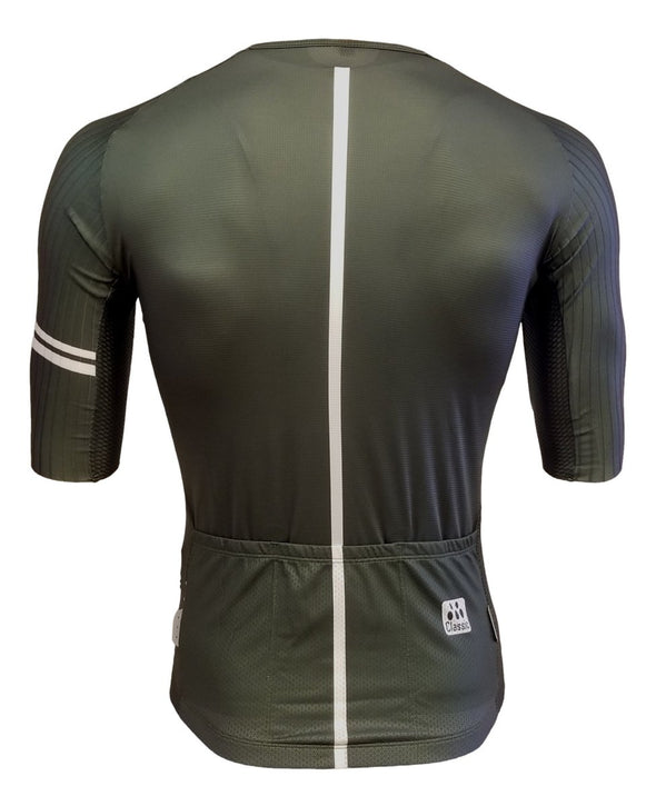 Classic Cycling Ice Elite Jersey - Olive - Classic Cycling