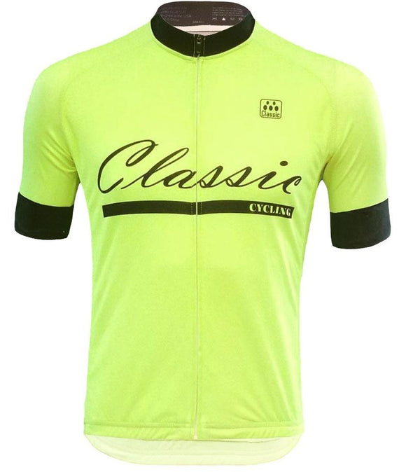 Classic Cycling Men's Fondo Jersey - Fluo - Classic Cycling