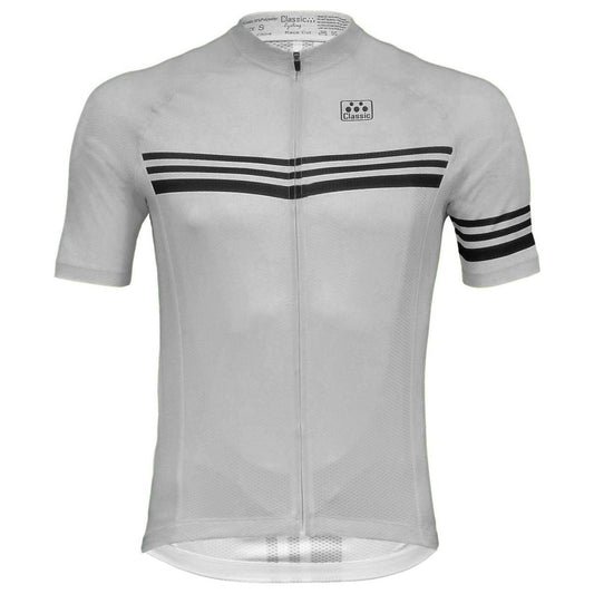 Classic Cycling  Men's Metric 2 Jersey - Gray - Classic Cycling