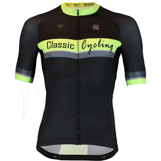 Classic Cycling  Men's Metric Team Jersey - Black - Classic Cycling