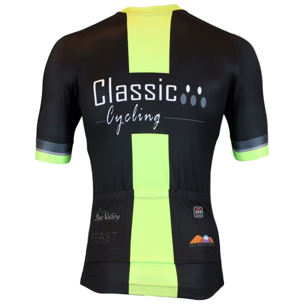 Classic Cycling  Men's Metric Team Jersey - Black - Classic Cycling