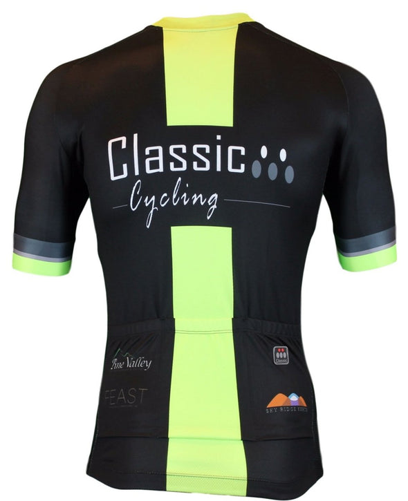 Classic Cycling Men's Metric Team Jersey - Black - Classic Cycling