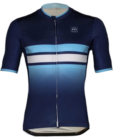Classic Cycling Navy Fade Jersery - Classic Cycling