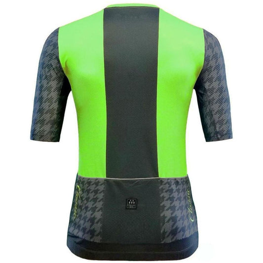 Classic Cycling Pista Jersey - Houndstooth - Classic Cycling