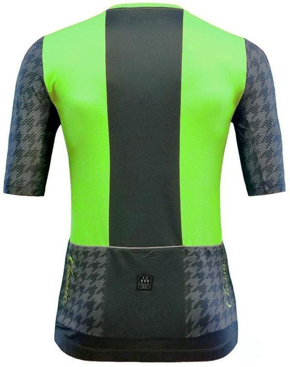 Classic Cycling Pista Jersey - Houndstooth - Classic Cycling