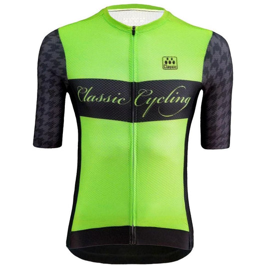 Classic Cycling Pista Jersey - Houndstooth - Classic Cycling