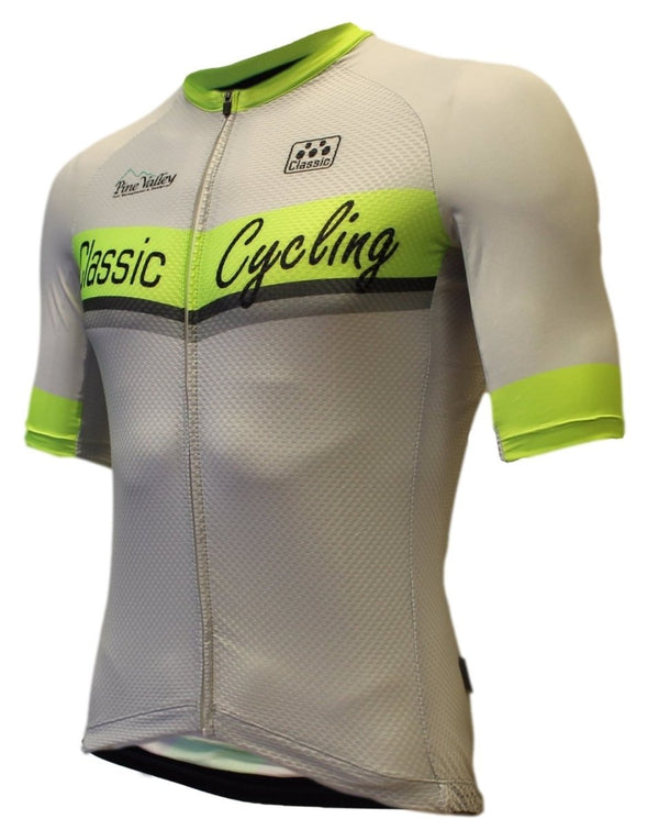 Classic Cycling Silver Ice Jersey - Classic Cycling