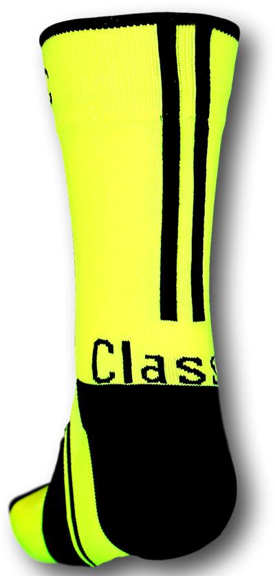 Classic Cycling Sock - Fluo Yellow - Classic Cycling