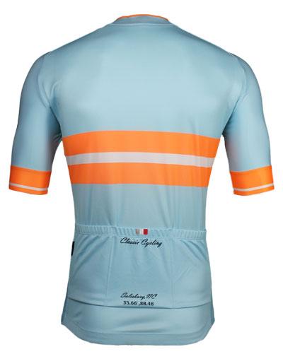 Classic Cycling Tour Jersey - Light Blue - Classic Cycling
