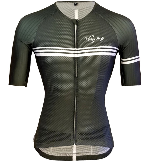 Classic Cycling Women's Ice Elite Jersey - Olive - Classic Cycling