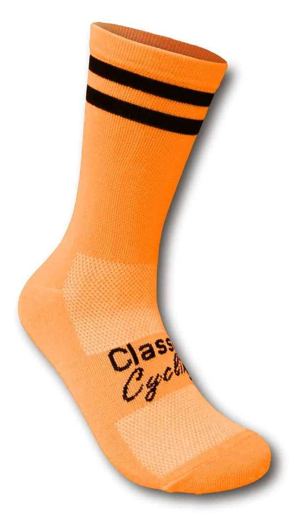 Classic Cycling Equipe Socks - Orange - Classic Cycling