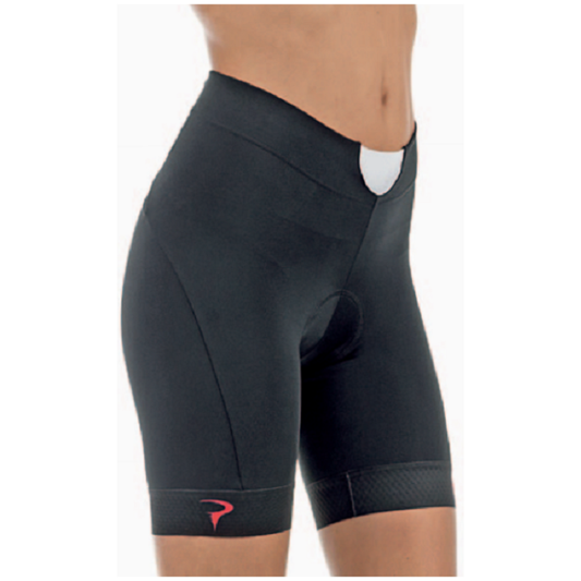 Pinarello Women's CORSA Shorts - Black-Purple-Pink - Classic Cycling