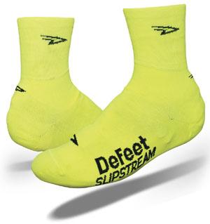 DeFeet Slipstream Shoe Cover- Oversock High Visibility - Classic Cycling