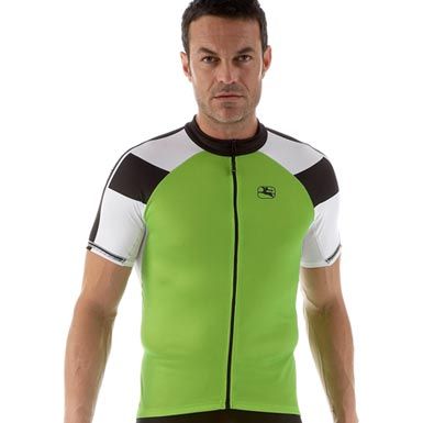 Giordana Cycling Jersey Silverline Lime - Classic Cycling