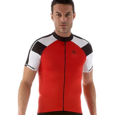 Giordana Cycling Jersey Silverline Red - Classic Cycling