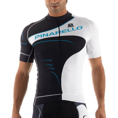 Giordana Trade FR-C Pinarello Short Sleeve Jersey White - MEDIUM ONLY - Classic Cycling