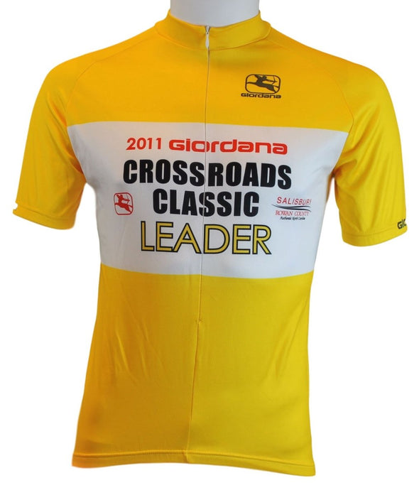 Giordana 2011 Crossroads Jersey - Yellow - Classic Cycling