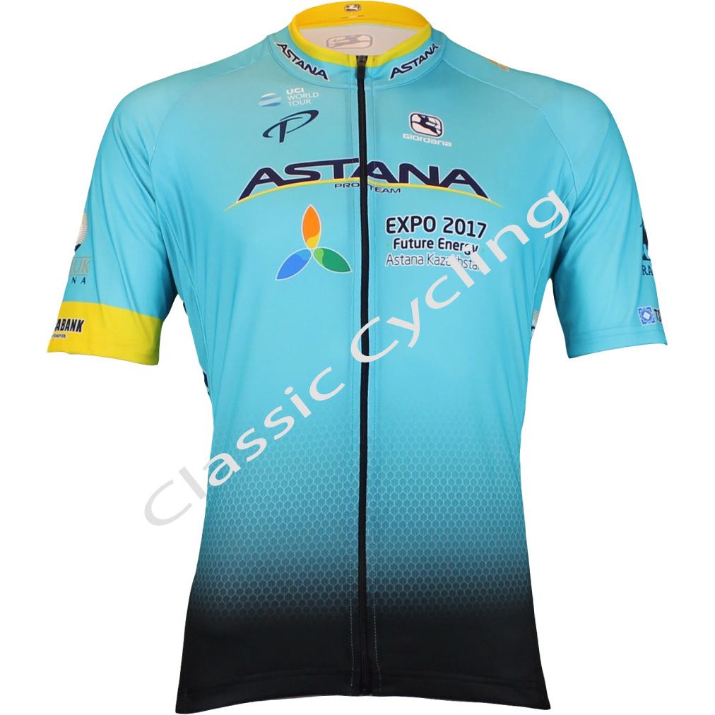 Giordana ASTANA VERO PRO Cycling Team Short Sleeve Jersey - Classic Cycling