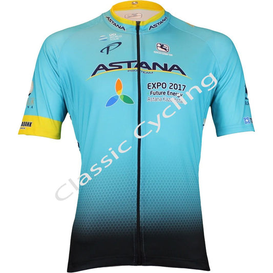 Giordana ASTANA VERO PRO Cycling Team Short Sleeve Jersey - Classic Cycling
