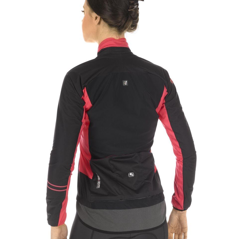 Giordana AV 100 Women's Jacket - Black-Pink - Classic Cycling