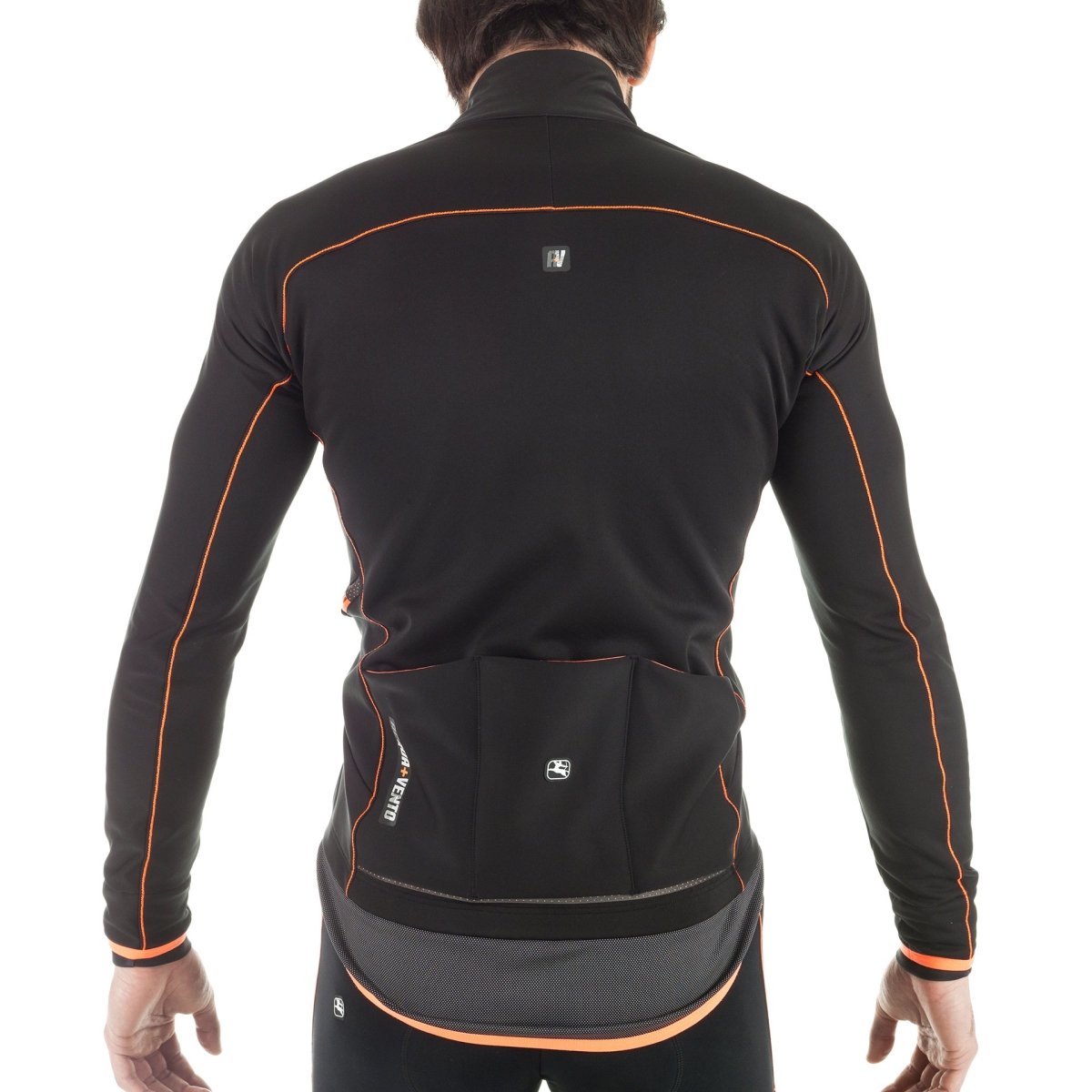 Giordana A+V 300 Winter Jacket - Black - Classic Cycling