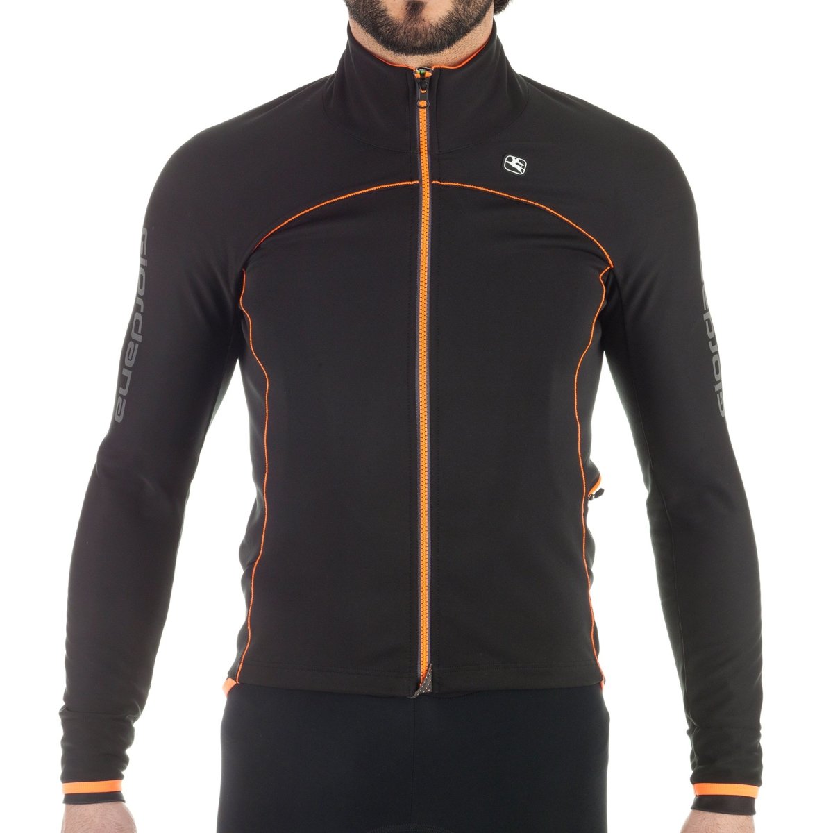 Giordana A+V 300 Winter Jacket - Black - Classic Cycling