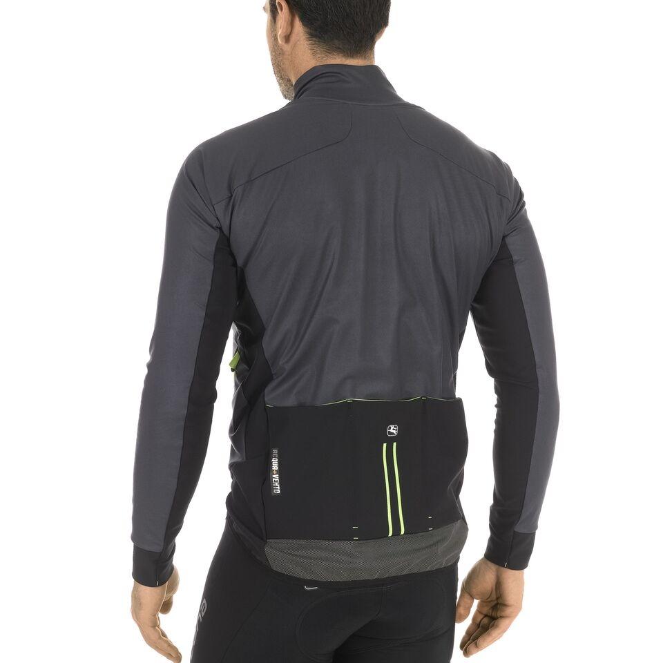 Giordana AV EXTREME LYTE Jacket - Black-Silver - Classic Cycling