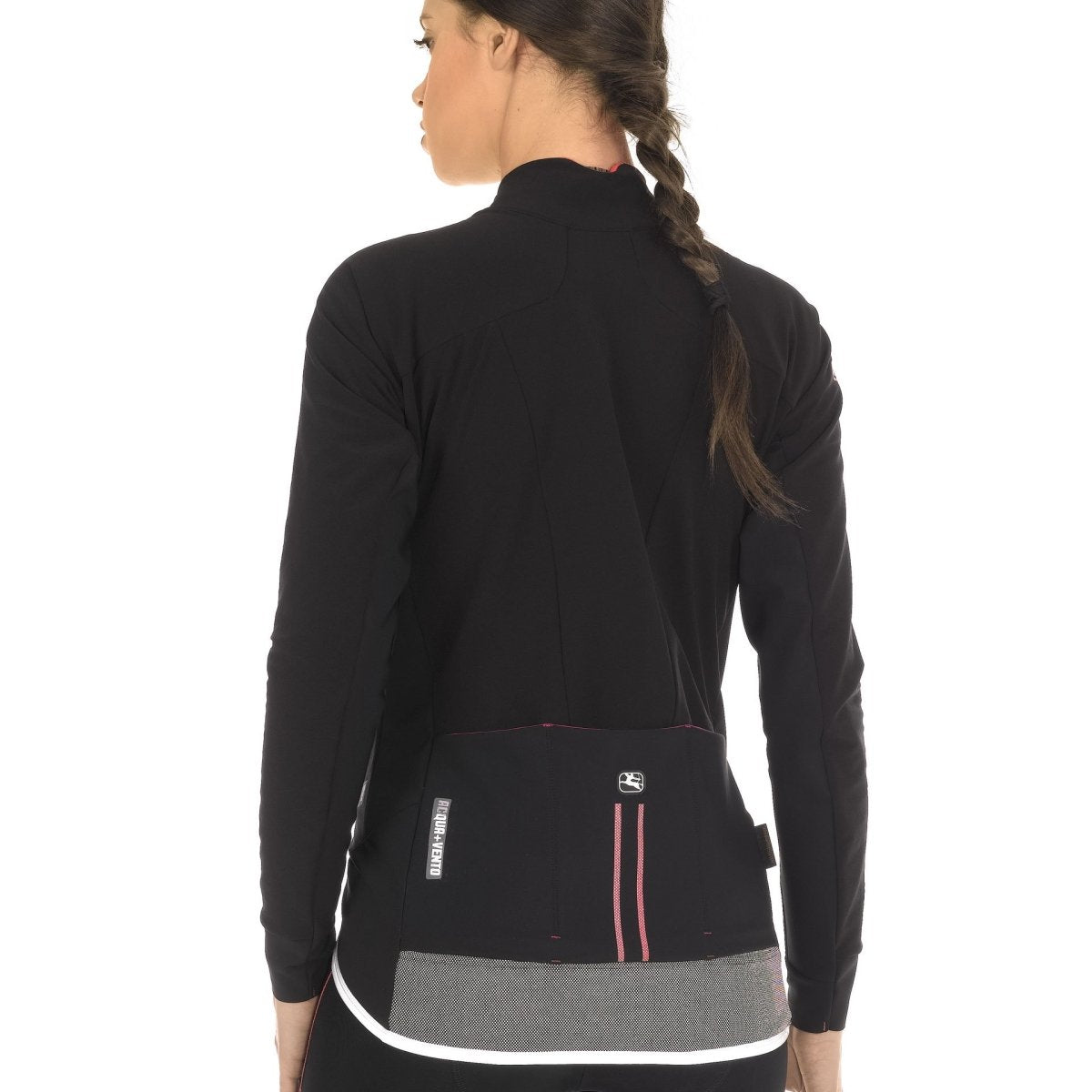Giordana AV EXTREME Women's Jacket - Black-Pink - Classic Cycling