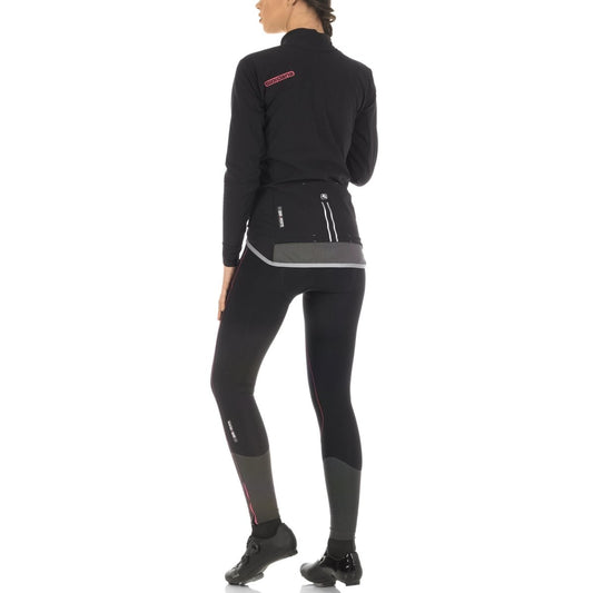 Giordana AV VERSA Women's Jacket - Black-Pink - Classic Cycling